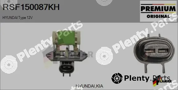Flamar RSF150087KH — Series resistor, electric motor (radiator fan)