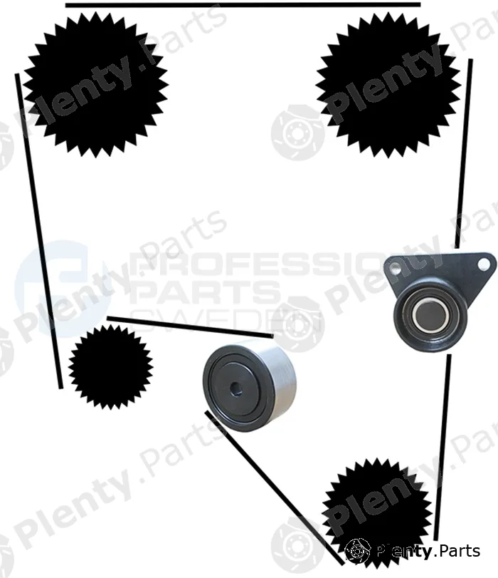 Professional Parts 21430014 — Timing Belt Kit