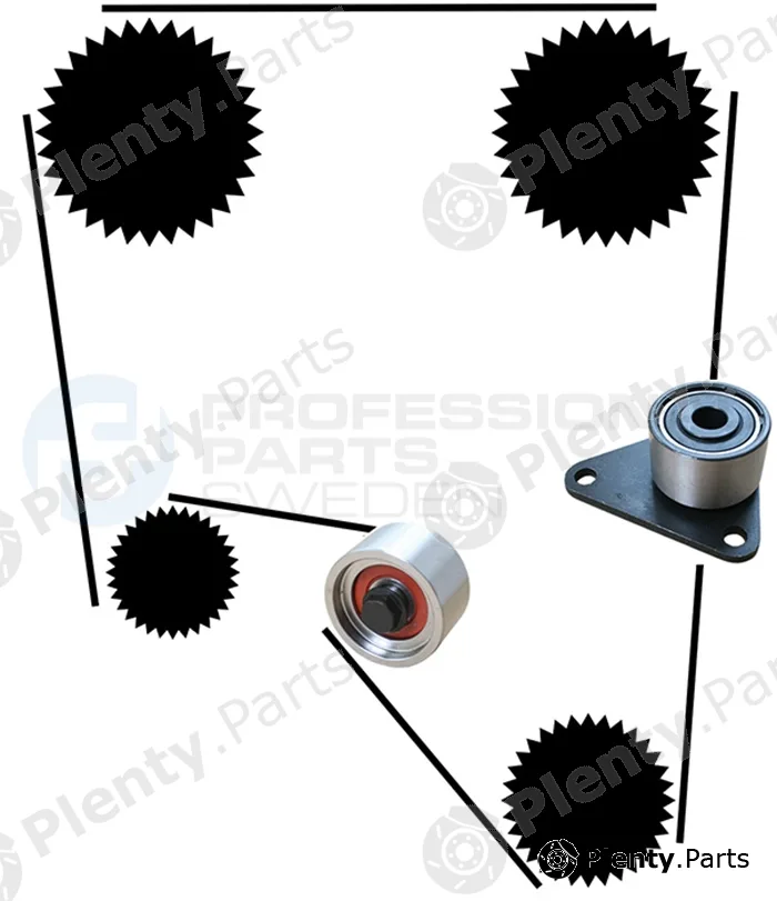 Professional Parts 21430017 — Timing Belt Kit