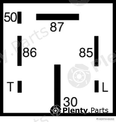 Herth+Buss Elparts 75614036 — Control Unit, glow time