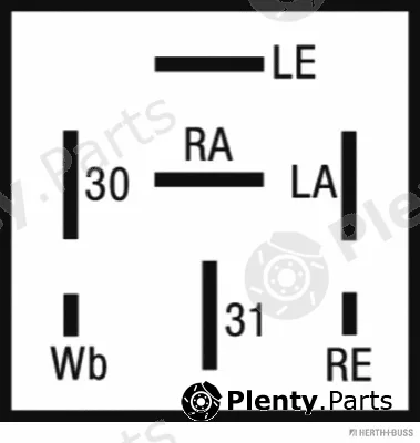 Herth+Buss Elparts 75605151 — Flasher Unit