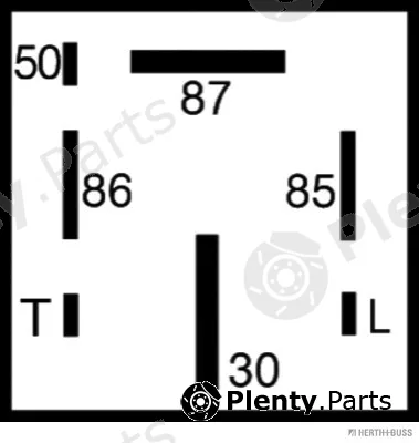Herth+Buss Elparts 75614059 — Control Unit, glow time