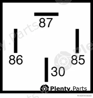 Herth+Buss Elparts 75613184 — Relay, main current