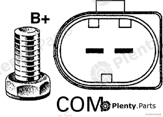 Herth+Buss Elparts 32439741 — Alternator