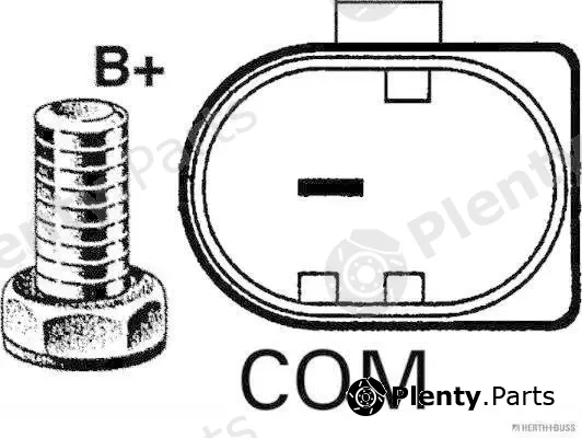 Herth+Buss Elparts 32005001 — Alternator