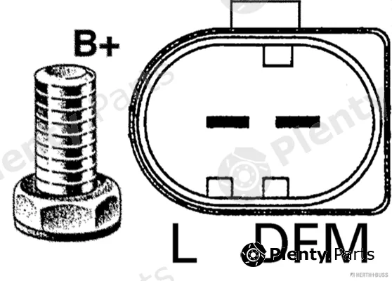 Herth+Buss Elparts 32082940 — Alternator