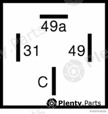 Herth+Buss Elparts 75605078 — Flasher Unit