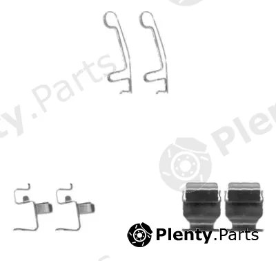Mintex MBA1604 — Accessory Kit, disc brake pad