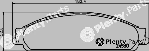 Mintex MDB2731 — Brake Pad Set, disc brake