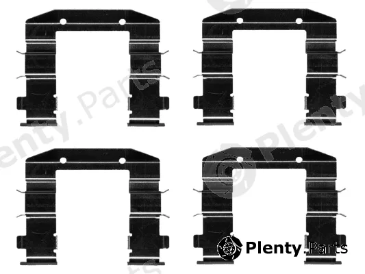 Mintex MBA0037 — Accessory Kit, disc brake pad