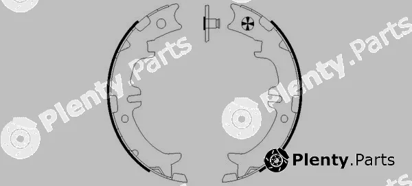 Mintex MFR611 — Brake Shoe Set, parking brake