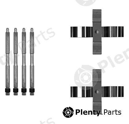 Mintex MBA0055 — Accessory Kit, disc brake pad