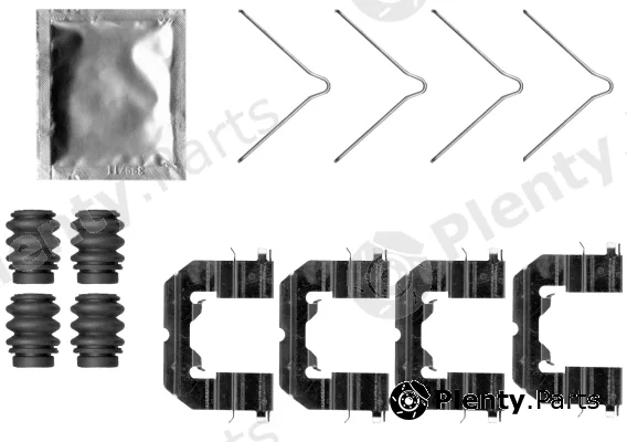 Mintex MBA0089 — Accessory Kit, disc brake pad