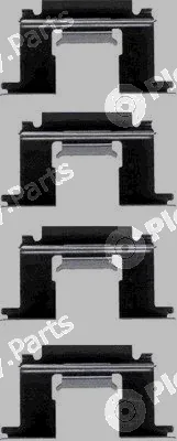 Mintex MBA1015 — Accessory Kit, disc brake pad