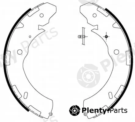 Mintex MFR653 — Brake Shoe Set