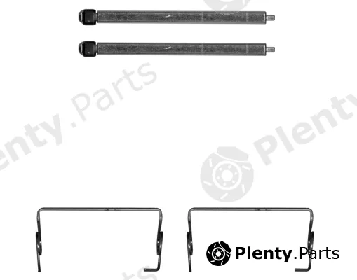 Mintex MBA0071 — Accessory Kit, disc brake pad