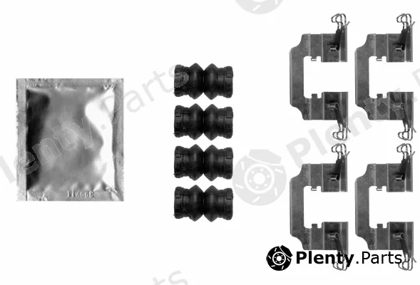 Mintex MBA0008 — Accessory Kit, disc brake pad
