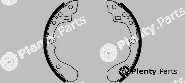 Mintex MFR412 — Brake Shoe Set