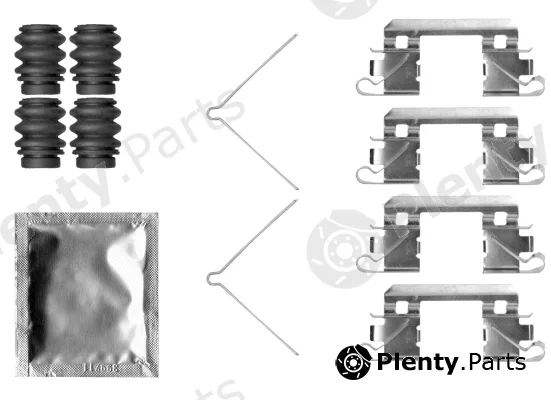 Mintex MBA0113 — Accessory Kit, disc brake pad