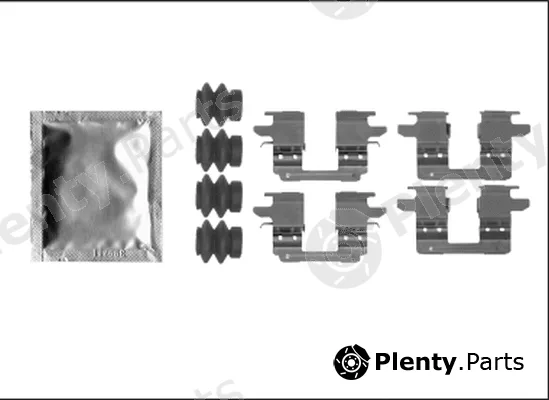 Mintex MBA0005 — Accessory Kit, disc brake pad