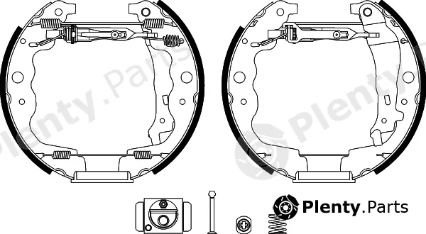 Mintex MSP420 — Brake Shoe Set