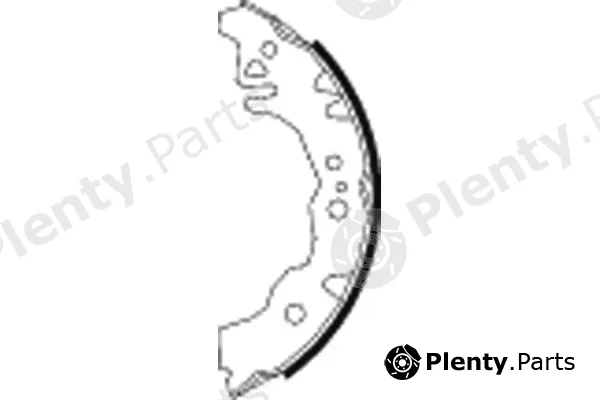 Mintex MFR607 — Brake Shoe Set