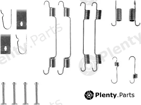 Mintex MBA722 — Accessory Kit, brake shoes