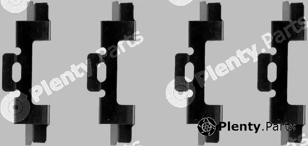Mintex MBA1027 — Accessory Kit, disc brake pad