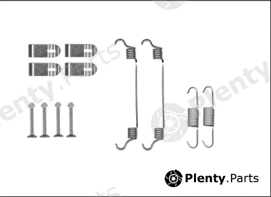 Mintex MBA19 — Accessory Kit, parking brake shoes