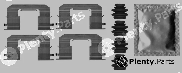 Mintex MBA0006 — Accessory Kit, disc brake pad