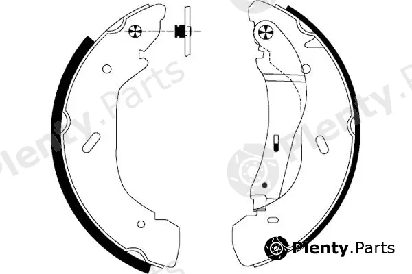 Mintex MFR478 — Brake Shoe Set