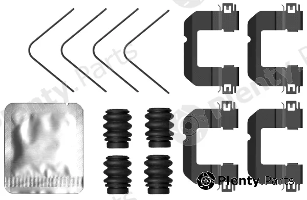 Mintex MBA0102 — Accessory Kit, disc brake pad