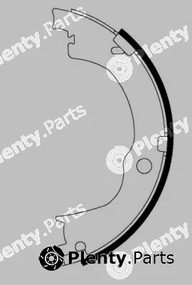 Mintex MFR620 — Brake Shoe Set, parking brake