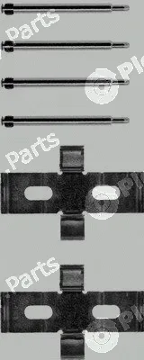 Mintex MBA1009 — Accessory Kit, disc brake pad