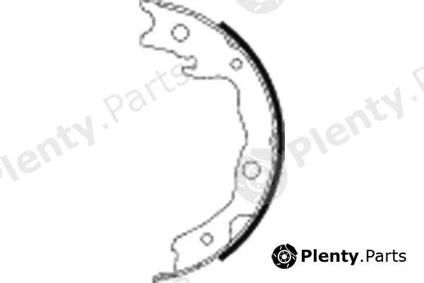 Mintex MFR601 — Brake Shoe Set, parking brake