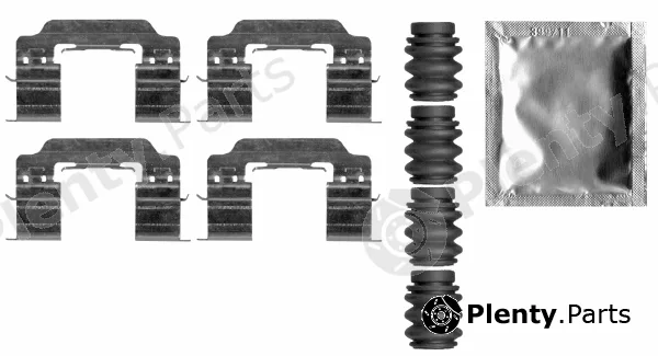 Mintex MBA0007 — Accessory Kit, disc brake pad