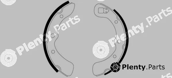 Mintex MFR186 — Brake Shoe Set