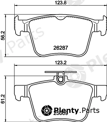 Mintex MDB3523 — Brake Pad Set, disc brake