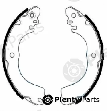 Mintex MFR748 — Brake Shoe Set