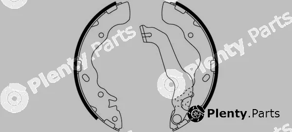 Mintex MFR552 — Brake Shoe Set