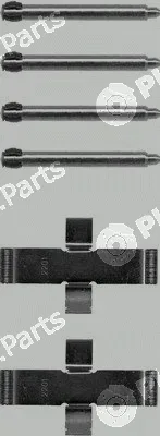Mintex MBA1037 — Accessory Kit, disc brake pad