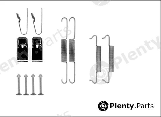 Mintex MBA27 — Accessory Kit, parking brake shoes