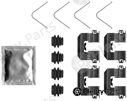 Mintex MBA0095 — Accessory Kit, disc brake pad