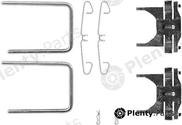 Mintex MBA928 — Accessory Kit, disc brake pad