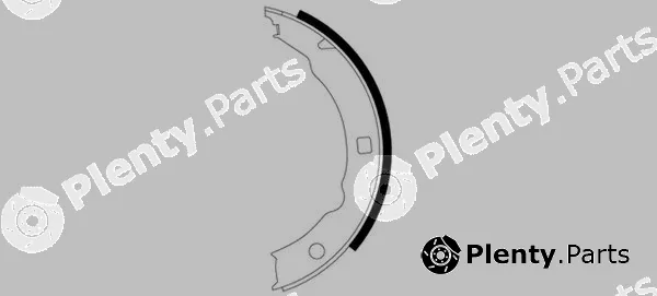 Mintex MFR493 — Brake Shoe Set, parking brake
