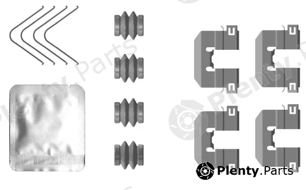 Mintex MBA0117 — Accessory Kit, disc brake pad