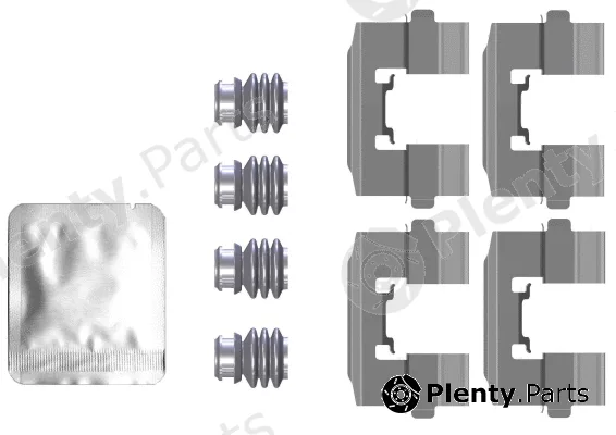 Mintex MBA0115 — Accessory Kit, disc brake pad