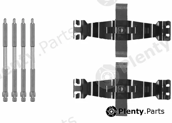 Mintex MBA0022 — Accessory Kit, disc brake pad