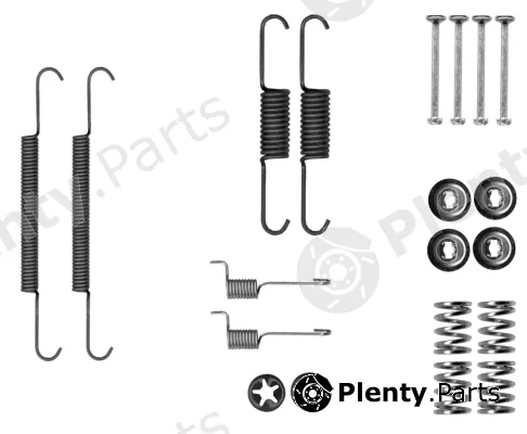 Mintex MBA37 — Accessory Kit, parking brake shoes