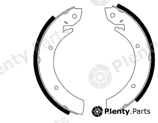 Mintex MGR48 — Brake Shoe Set